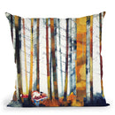 Autumn Hunt Throw Pillow By Spacefrog Designs
