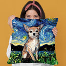 Chihuahua Throw Pillow by Aja Trier