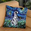 Dalmatian Throw Pillow by Aja Trier