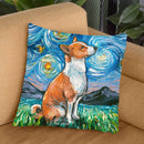 Basenji Throw Pillow by Aja Trier