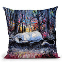 Dreams Throw Pillow by Aja Trier
