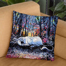 Dreams Throw Pillow by Aja Trier