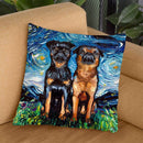 Petit Brabancon Throw Pillow by Aja Trier
