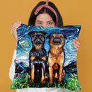 Petit Brabancon Throw Pillow by Aja Trier