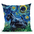 Scotty Throw Pillow by Aja Trier
