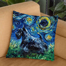 Scotty Throw Pillow by Aja Trier