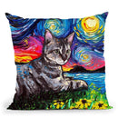 Virginia Throw Pillow by Aja Trier