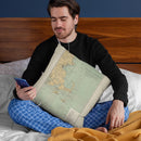 Cape Cod Lighthouses 1898 Throw Pillow By Adam Shaw