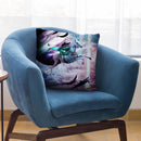 Epic Frog Riding Unicorn Throw Pillow By Skyler Hill