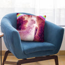 Rainbow Llama - Llama Spirit Throw Pillow By Skyler Hill