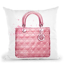 Lady Dior Throw Pillow By Cristina Alonso