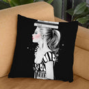 Muse Throw Pillow By Cristina Alonso