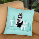 Breakfast At Tiffanys Throw Pillow By Cristina Alonso