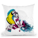 Precious Parrot Throw Pillow By Cristina Alonso