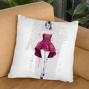 Cherry Blossoms Throw Pillow By Cristina Alonso