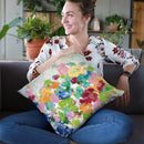 Hydrangea Bouquet Iii Throw Pillow By Silvia Vassileva