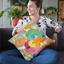 Long Stem Bouquet I Throw Pillow By Silvia Vassileva