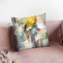 Chalk On Asphalt Throw Pillow By Silvia Vassileva