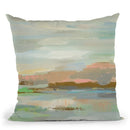 Spring Desert I V2 Throw Pillow By Silvia Vassileva