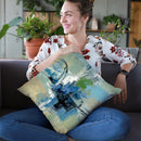 Vista Point I Throw Pillow By Silvia Vassileva