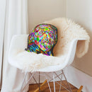Einstein Shaped Throw Pillow by Technodrome1 - by all about vibe