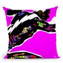 Quicksilver Blue Throw Pillow By Technodrome1