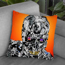 The Terminator Throw Pillow By Technodrome1