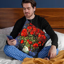 Vase With Red Poppies Throw Pillow By Van Gogh