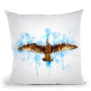 Bird Flying Throw Pillow By Cornel Vlad - by all about vibe