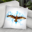 Bird Flying Throw Pillow By Cornel Vlad - by all about vibe