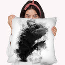 Chameleon I Throw Pillow By Cornel Vlad - by all about vibe