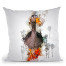 Duck Throw Pillow By Cornel Vlad - by all about vibe