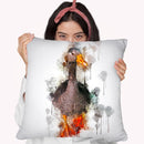 Duck Throw Pillow By Cornel Vlad - by all about vibe