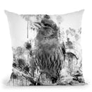 House Finch Bird I Throw Pillow By Cornel Vlad - by all about vibe
