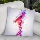 Japanese Girl Throw Pillow By Cornel Vlad - by all about vibe