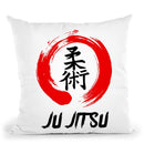 Jujitsu Throw Pillow By Cornel Vlad - by all about vibe