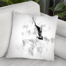 Stork I Throw Pillow By Cornel Vlad - by all about vibe