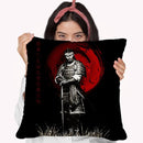 Standing Posing Warrior Throw Pillow By Cornel Vlad