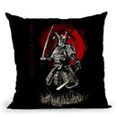 Warrior Throw Pillow By Cornel Vlad