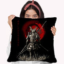 Samurai Ready For War Warrior Throw Pillow By Cornel Vlad
