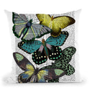 Big Bold Butterflies 6 Throw Pillow By World Art Group