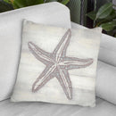 Driftwood Silhouette I Throw Pillow By World Art Group
