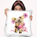 Valentine Puppy Vi Throw Pillow By World Art Group
