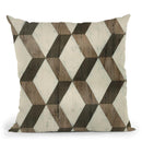 Driftwood Geometry I Throw Pillow By World Art Group
