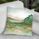 Impressionist View V Throw Pillow By World Art Group