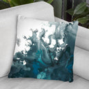 Indigo Tempest I Throw Pillow By World Art Group