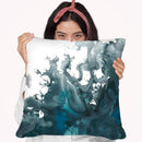Indigo Tempest I Throw Pillow By World Art Group