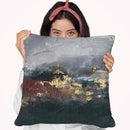 Mountains In The Mist Ii Throw Pillow By World Art Group