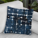 Indigo Ink Motif Ii Throw Pillow By World Art Group