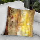 Golden Glow I Throw Pillow By World Art Group